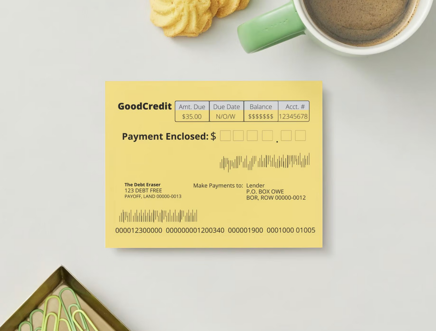 The Debt Eraser