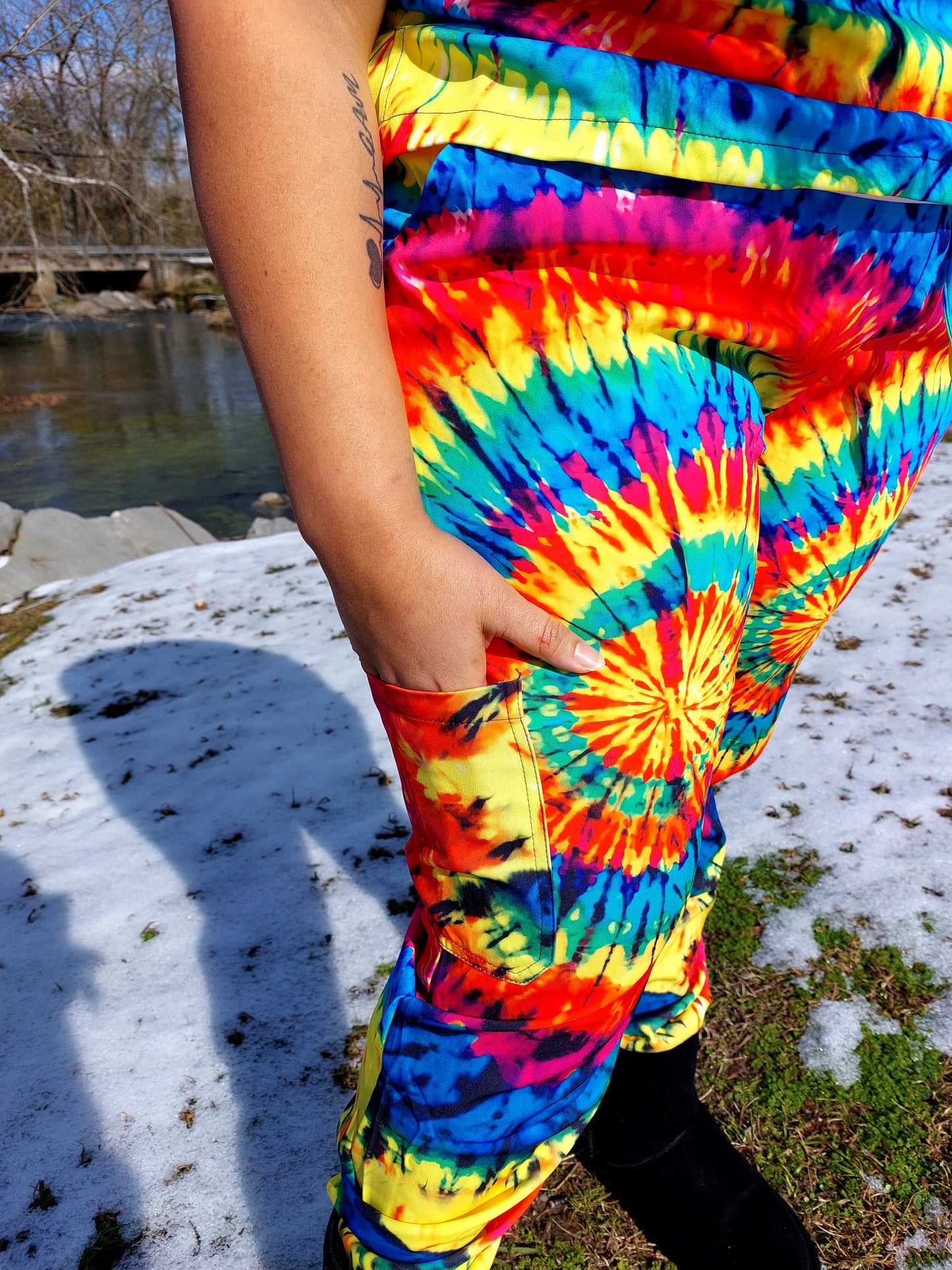 Tie-Dye Scrub Set