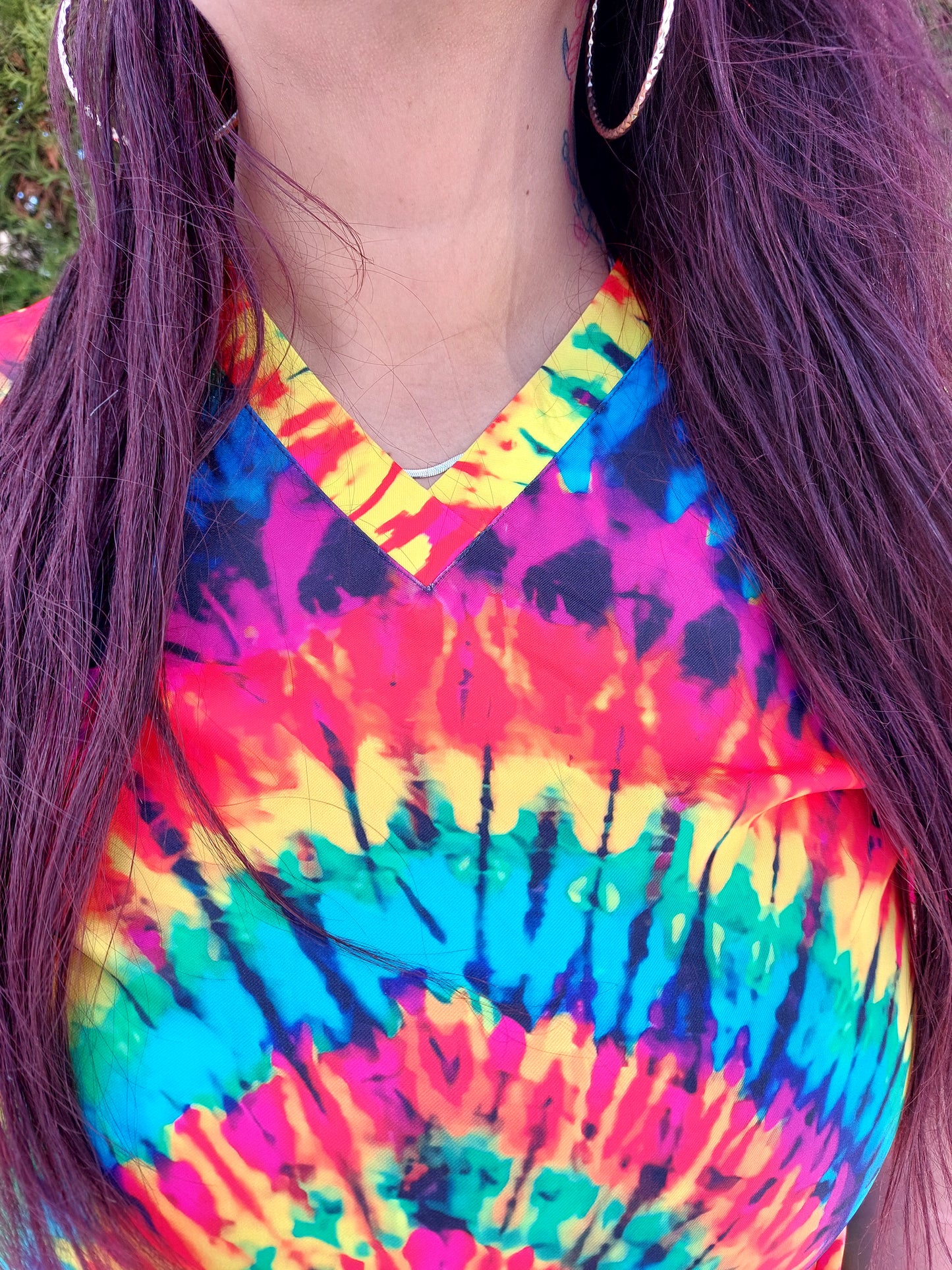 Tie-Dye Scrub Set