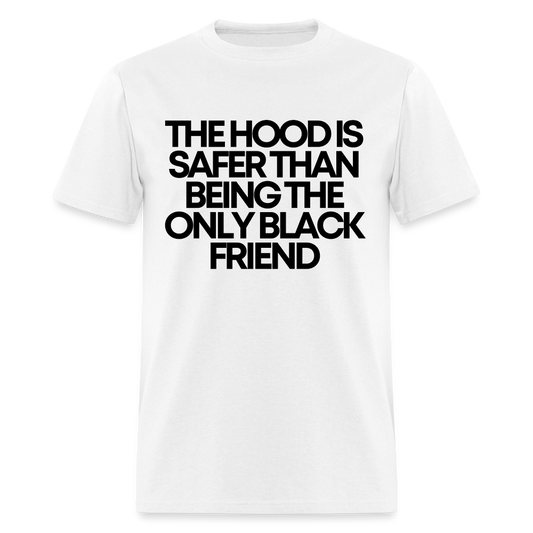 The Hood Tee - white